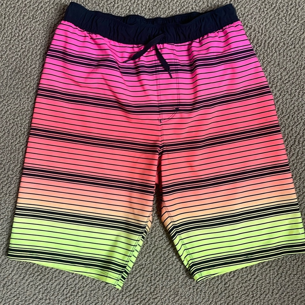 Hurley boys swim trunks size 14/16. Used but good condition.